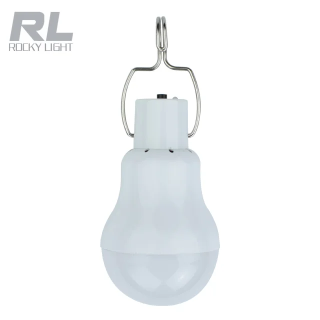 Energy saving solar panel 1.5w emergency bulb lamp 5V rechargeable led camping lamp with good price