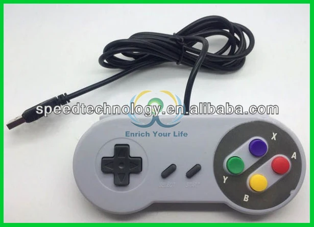 Цветной USB-контроллер для Nintendo Super Famicom