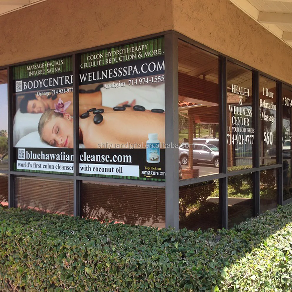 Personalized Die Cut Window Decals Shop Sticker  For Advertising