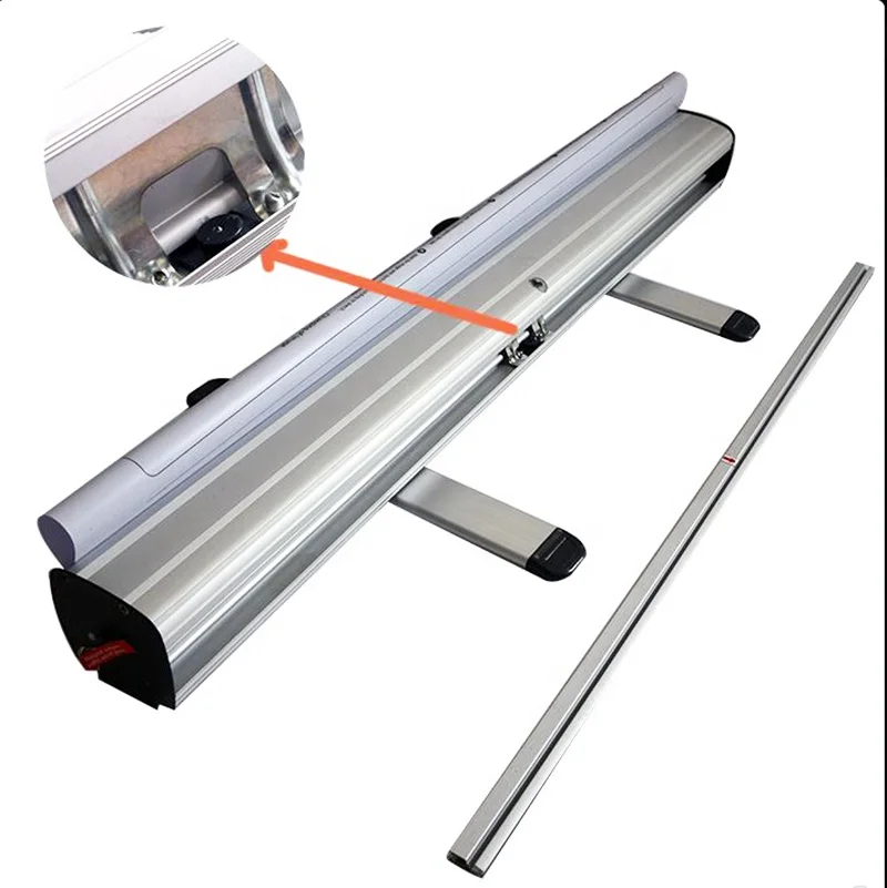 Модель 12 алюминиевый рулонный баннер стенд