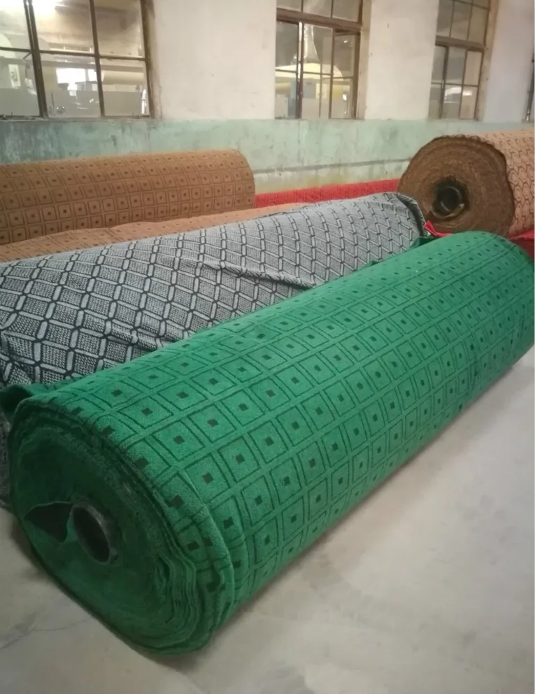 double color polyester hotel room restaurant jacquard carpet