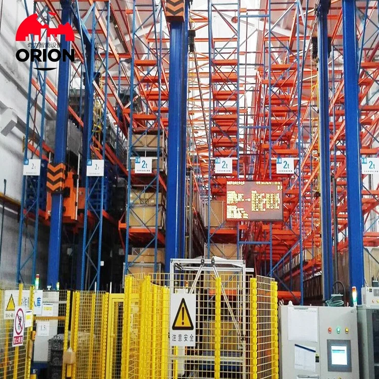 Automated Retrieval Semi-automated Pallet Shuttle Racking