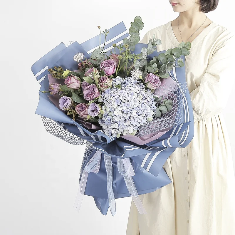 
Fresh Flower Wrapping Paper Wholesale Luxury packaging flower gift wrapping paper 