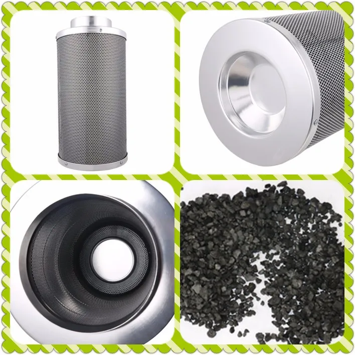 
Greenhouse indoor climate odor control activated carbon filter cartridge air scrubber 