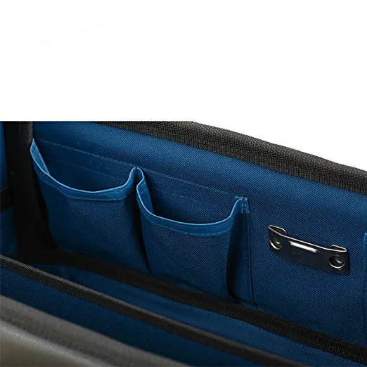 FREE SAMPLE FACTORY PRICE 18-Inch Open Mouth 19 Pockets Tool Carrier Tool Bag