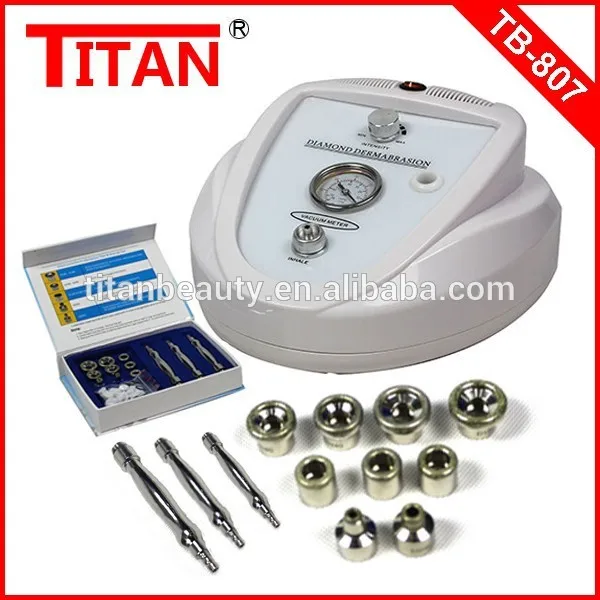 TB-807 Best At Home Personal Microdermabrasion Devices / Diamond Dermabrasion Salon Tools Facial Cleaning Machine