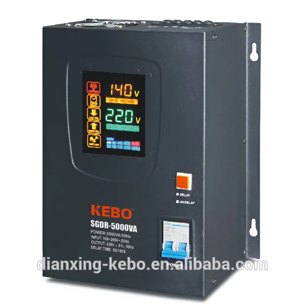 настенный регулятор напряжения реле типа sgdr- 5000va