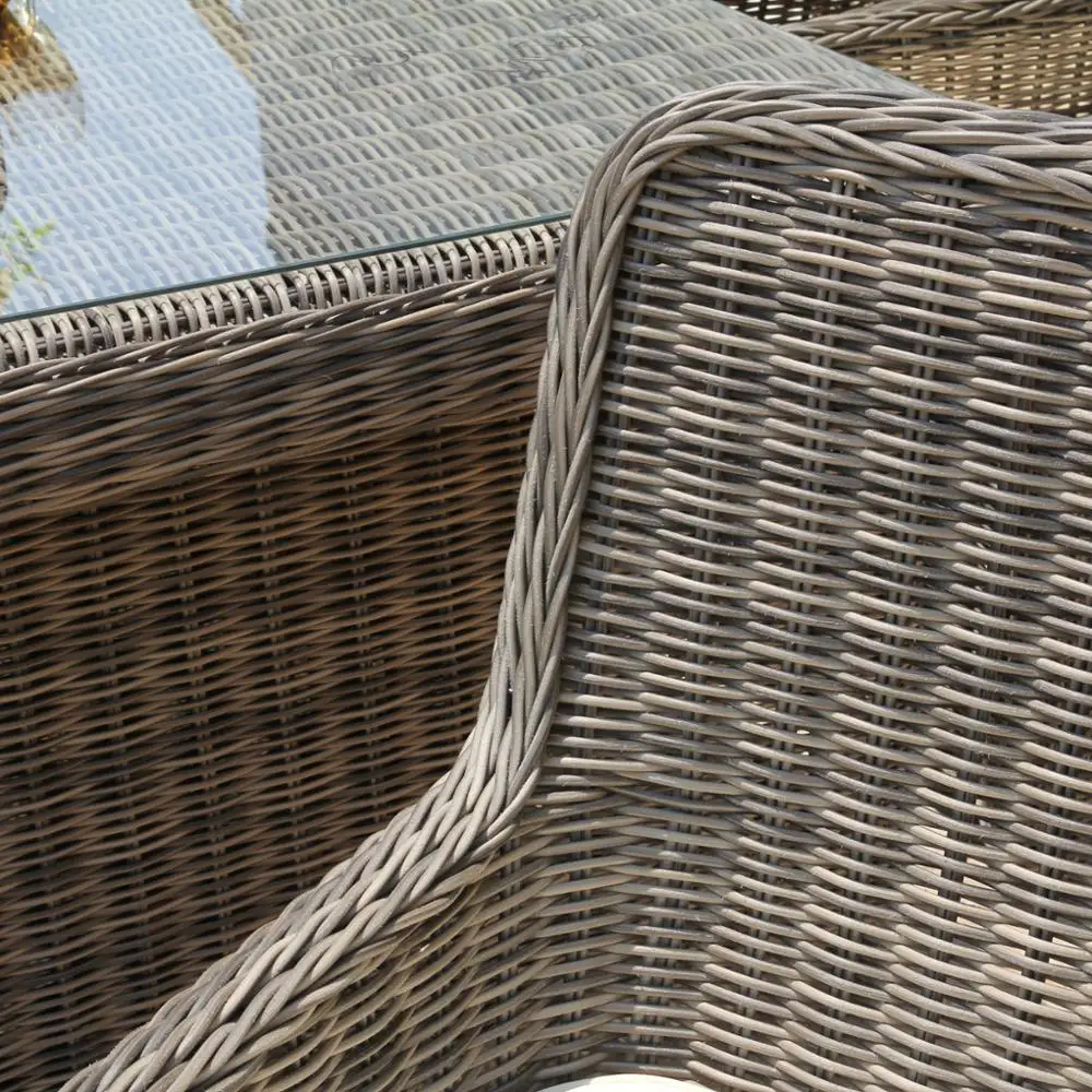 Round wicker rattan dining table and chair hd designs outdoor furniture