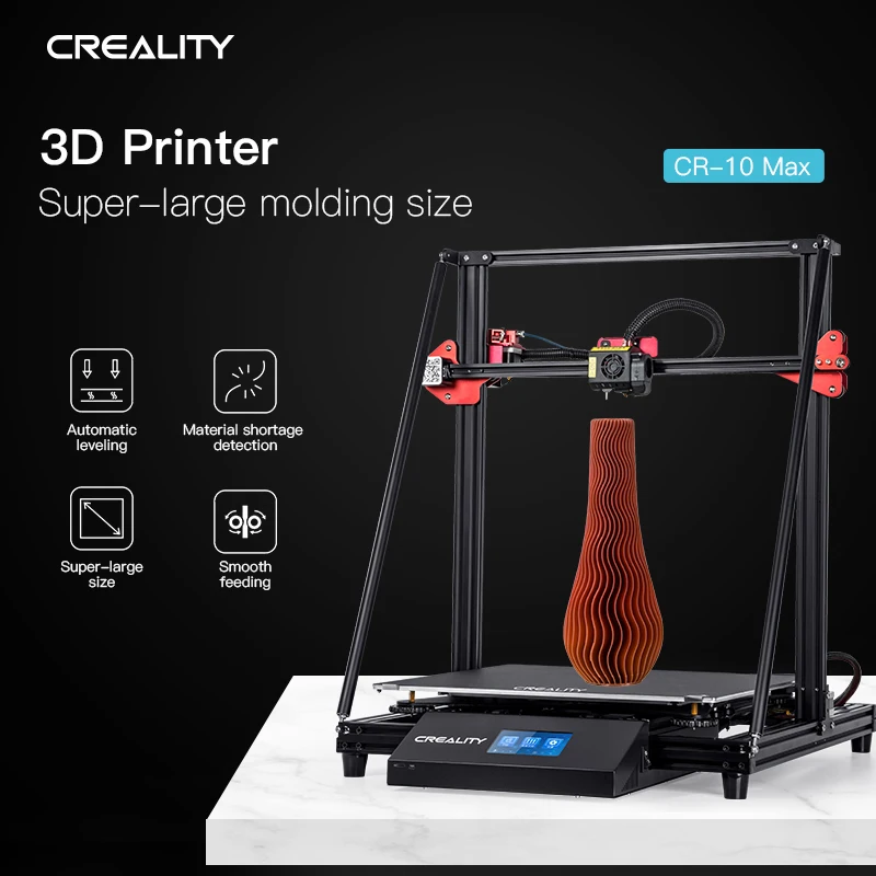  3d принтер Creality CR10 Max для объемной печати с автоматическим выравниванием по заводской