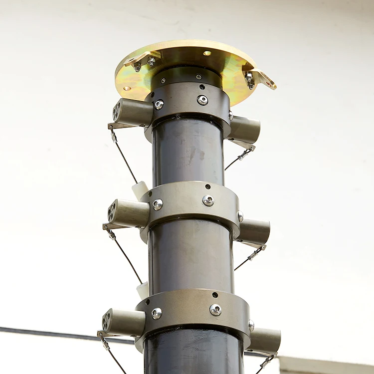 
Pneumatic telescopic mast super heavy antenna mast mobile lighting 