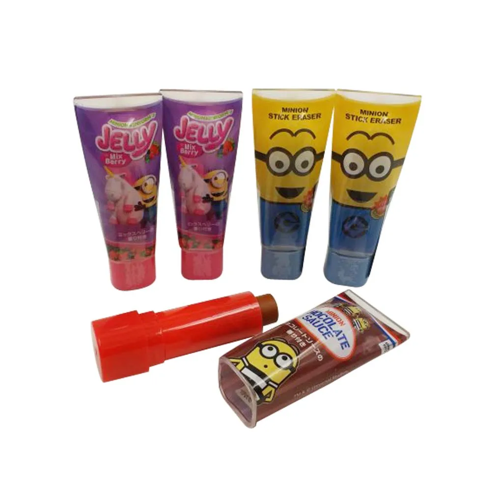 Заводской рекламный подарок для девочек детская игрушка 3D уксусная помада в форме мягкой резины ароматизированный ластик