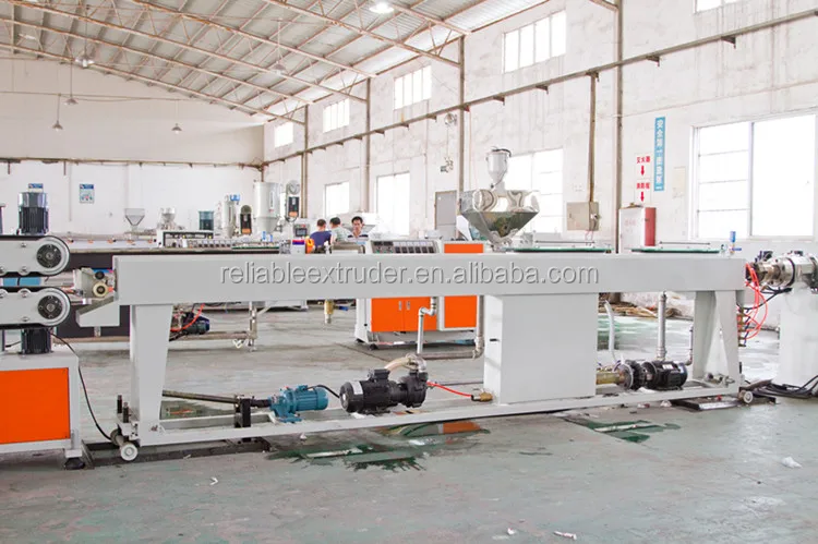 Guangzhou factory ABS PA PS PP PE Pipe Tube Extrusion Production line