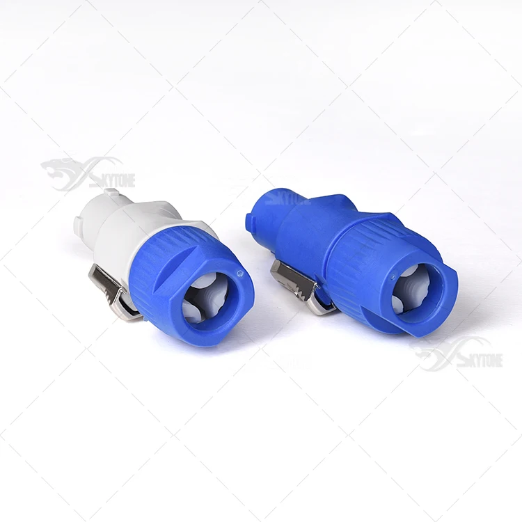 PA speaker link lead powercon in and out connector