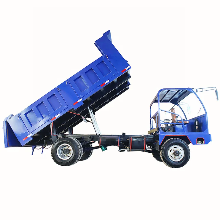 4x4 Hydraulic diesel Truck for Sale 10T Mini Multi-function Mine Four-wheel Drive Truck