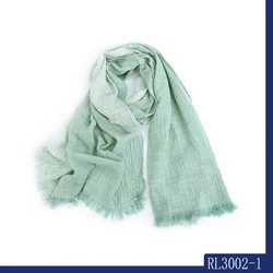 Rulan direct factory wholesale fashion neutral striped cotton neck warmer tube scarf bandana