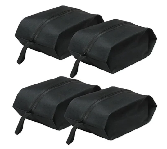 Custom Waterproof 600D Oxford Travel Shoe Storage Organizer Bag