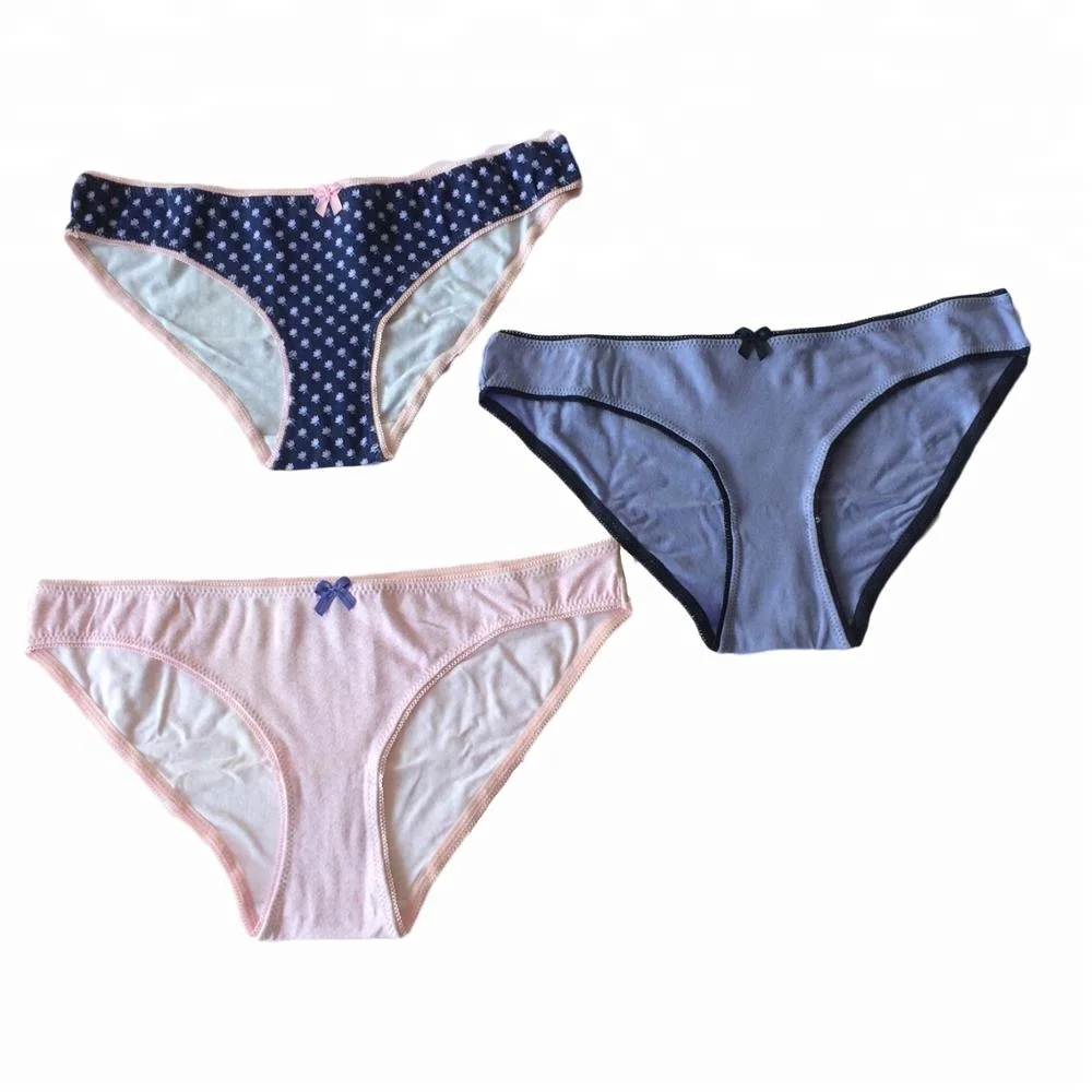 Три штуки один пакет женщин с принтом Трусы Шорты Ropa Interior De Ni, хлопок сексуальные женские трусики