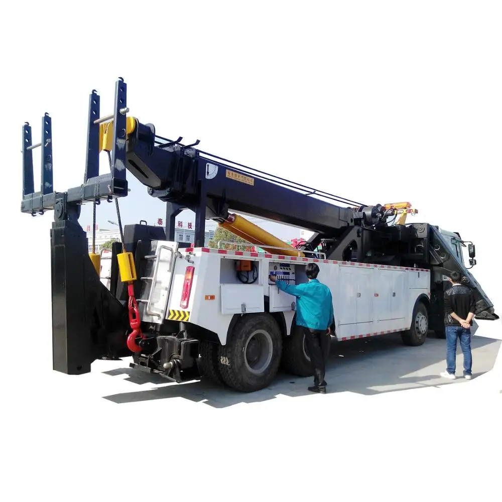 Тяжелая тягачная машина 8x4 HOWO 50 тонн 12 колес