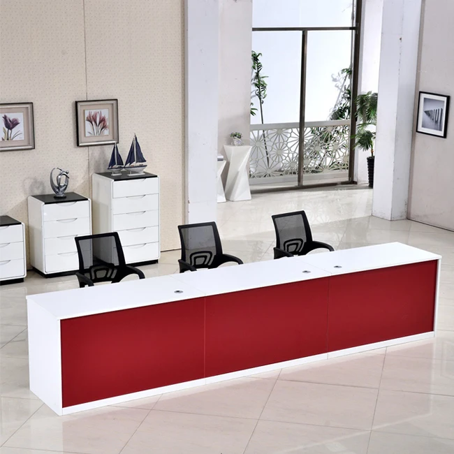 Reception Office Table Counter Modern Cheap Beauty Nail Salon Reception Desk