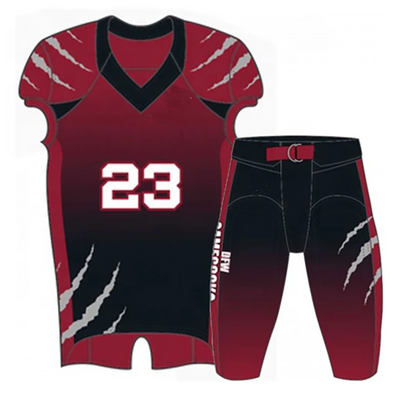 OEM футболки и штаны для американского футбола с принтом на заказ для мужчин тренировочная футбольная спортивная одежда униформа для футбольной команды