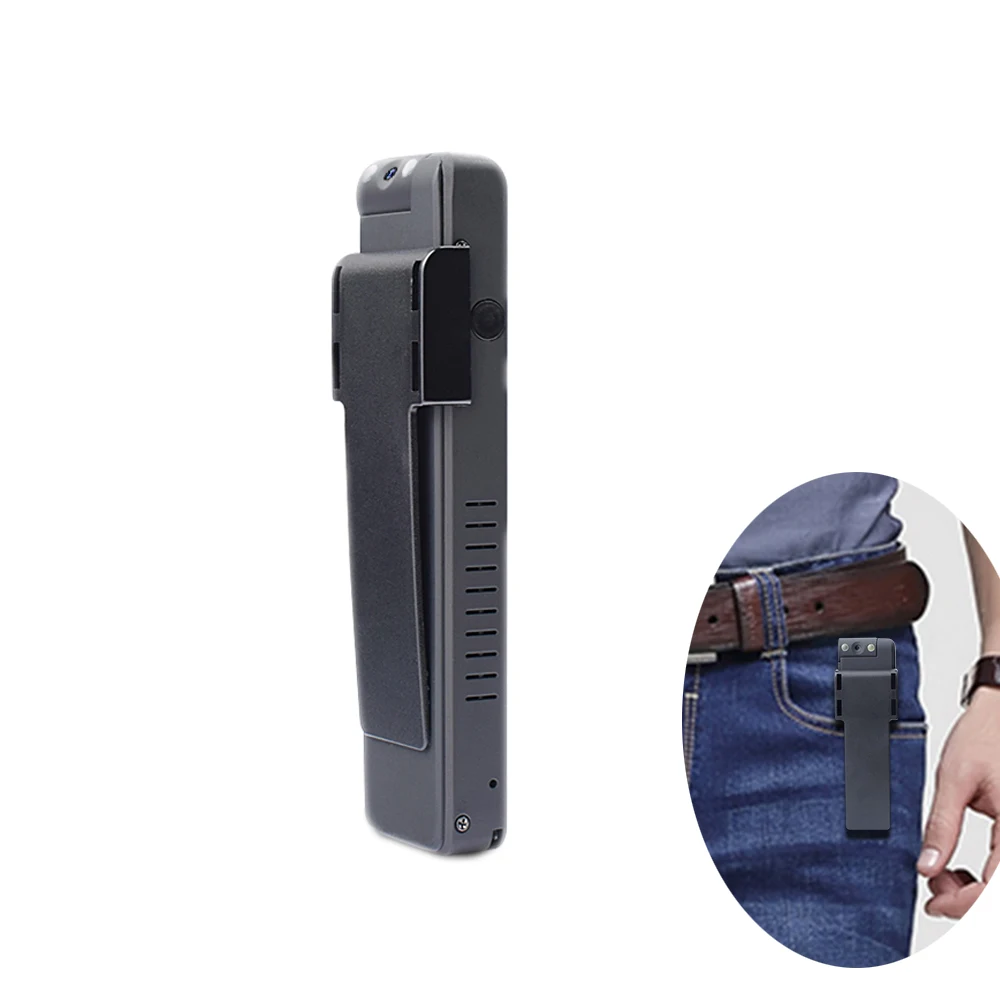 HD 1080P Mini Camera Espionage Video Recorder with Back Clip