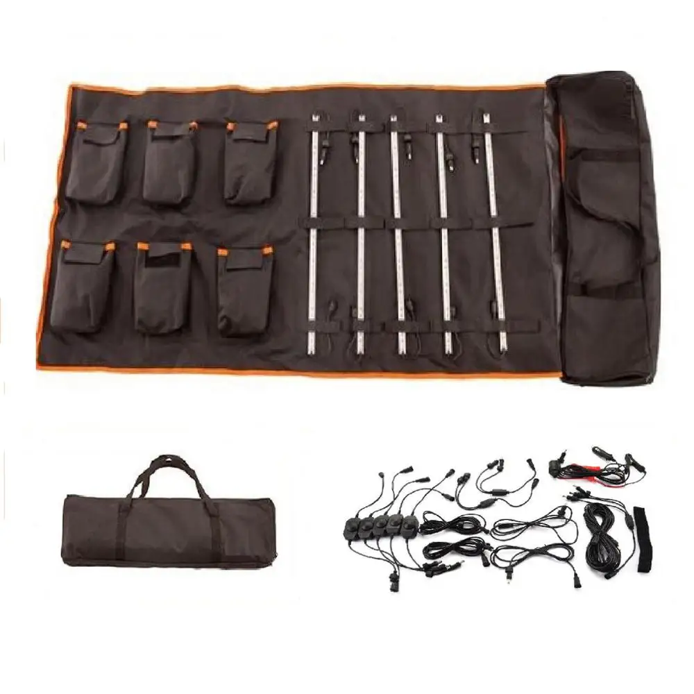 DC12V LED Camping Light bar Kit 5050 SMD Rigid waterproof Strip Caravan Camper Lighting