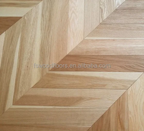 natural oiled chevron oak engineered parquet flooring