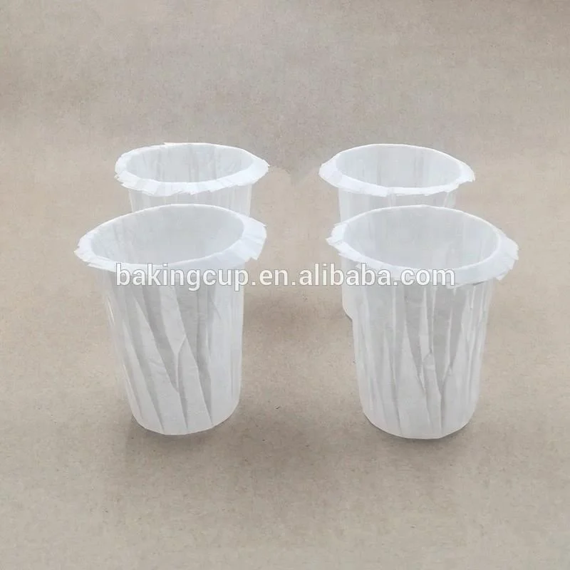 Disposable Coffee k cups filter 300 Count Paper Filter, Compatible In Most Reusable Filters for Keurig and K Cup White