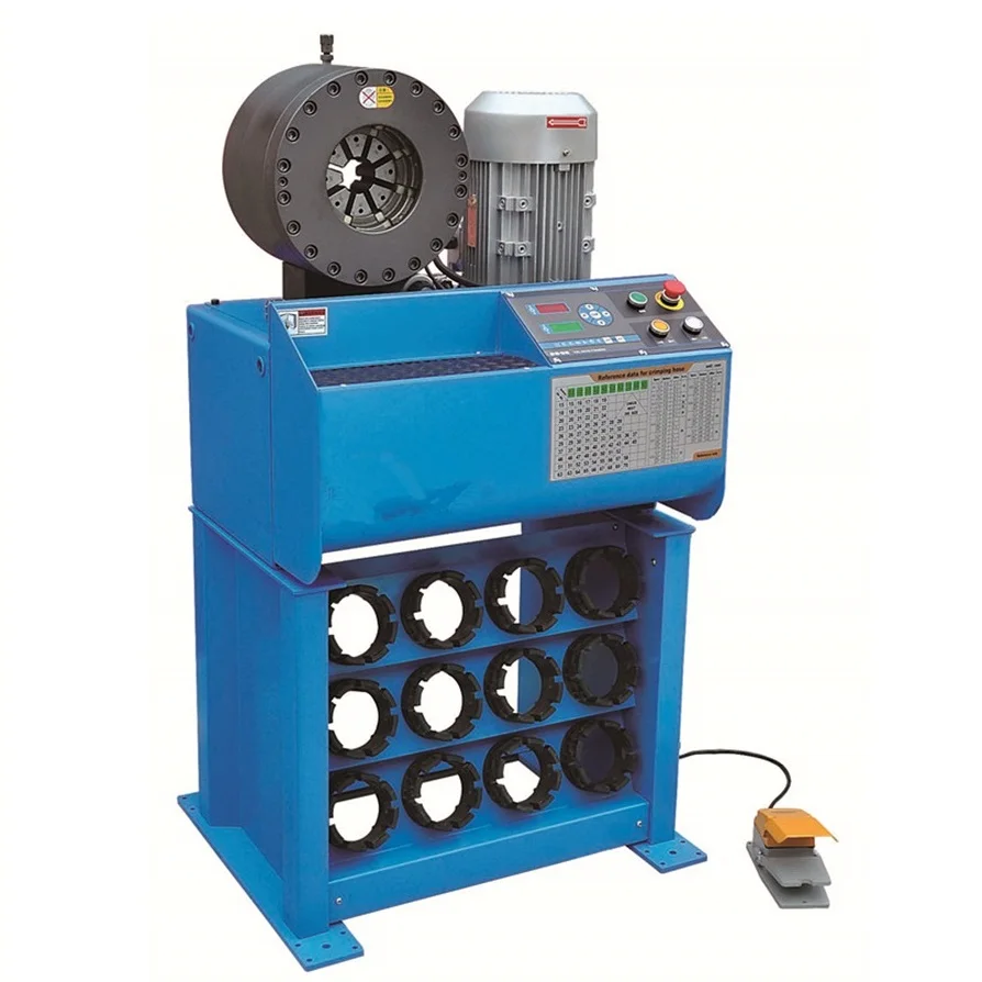 Горячая Распродажа, гидравлический шланг 1/4 дюйма до 2 дюймов, ОБЖИМНАЯ машина