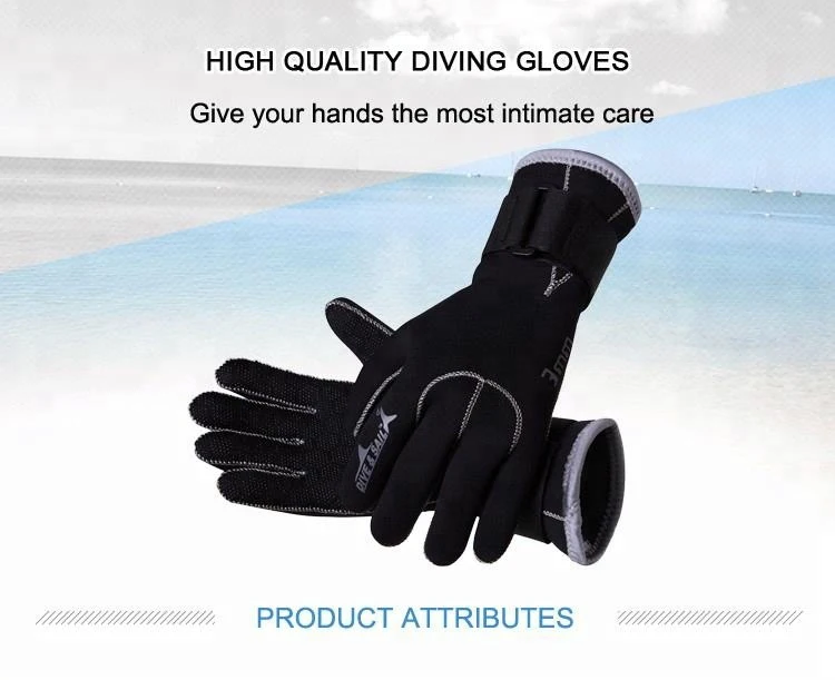 Swimming Neoprene Super-Elastic 3mm Diving Gloves