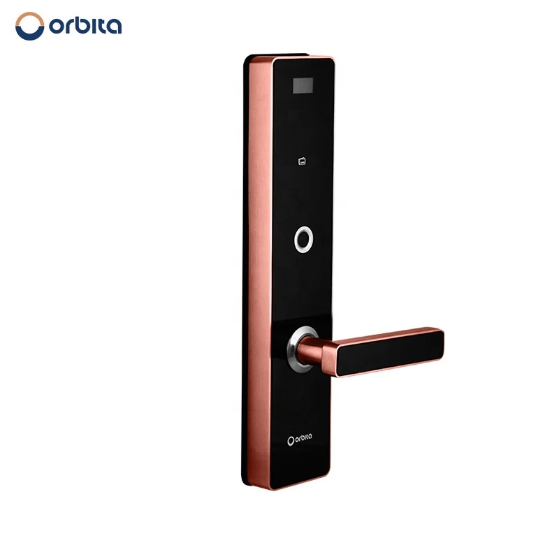 
Orbita intelligent electric key intelligent lock door handle wifi 304 casting lock biometric key 