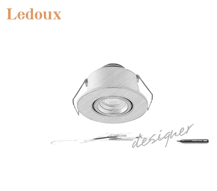 1W LED dot lamp recessed spotlight mini cabinet spot light Cabinet Downlight Recessed Spot light Driver Ceiling Lamp Mounted