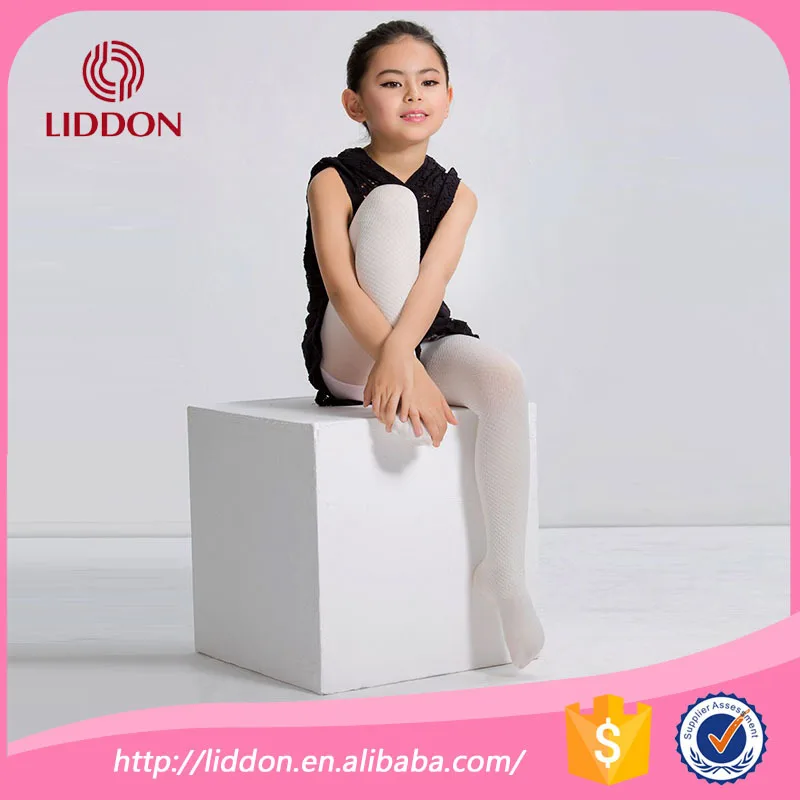 Hot sale children girls manufacturer wholesale nylon footed tights
