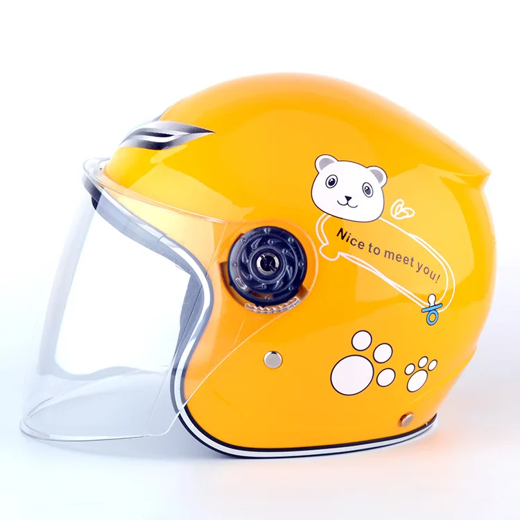 Wholesale factory price half face motorcycle safety bike helmet for child