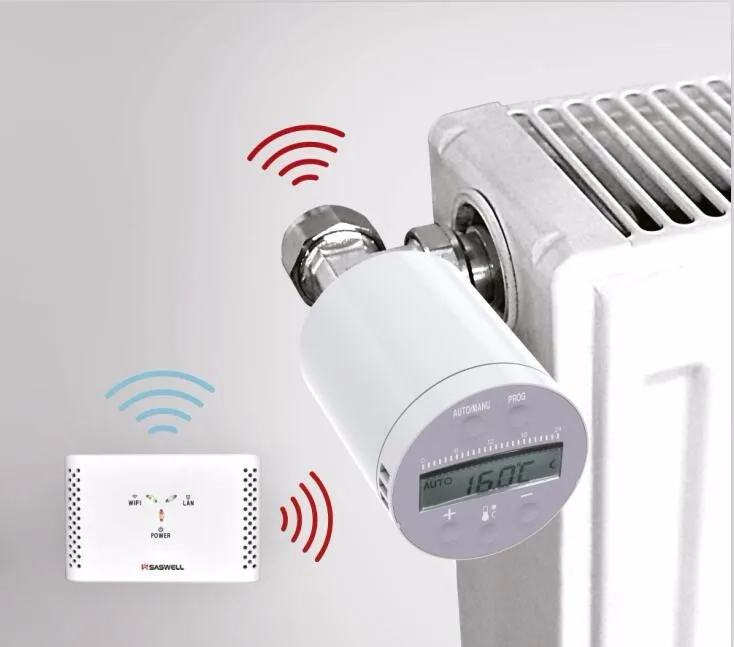 WIFI digital programmable Radiator Thermostatic valve