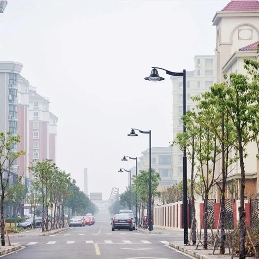 Nice design flower shape modern 35w 45w 55w garden street lamp ip65 aluminum led park light