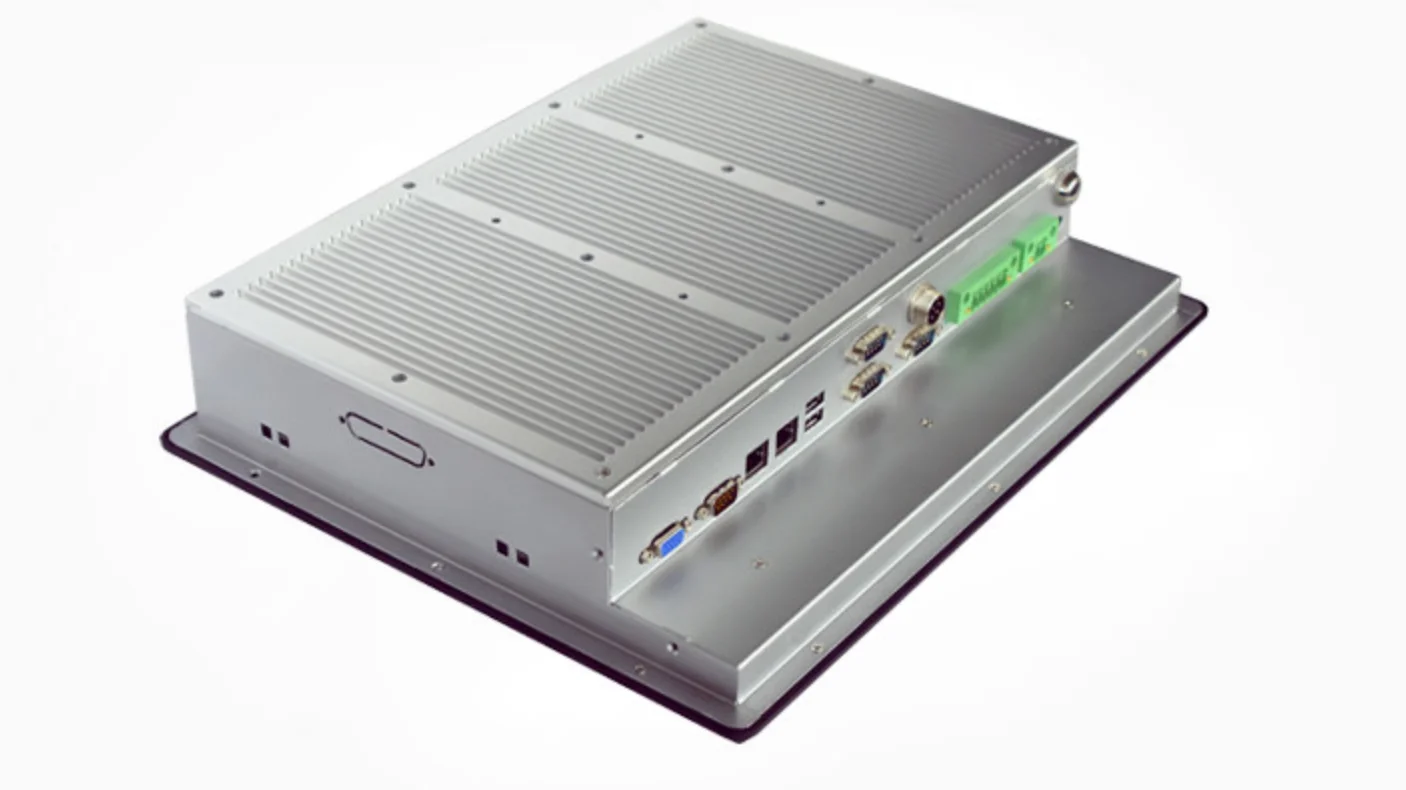 HMI panel pc i5 fanless embedded touch screen panel pc 15 inch industrial capacitive panel  hmi pc
