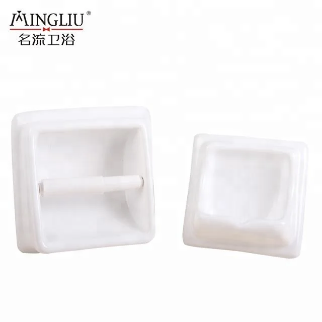Best price wall hanging ceramic toilet paper roll holder on promotion