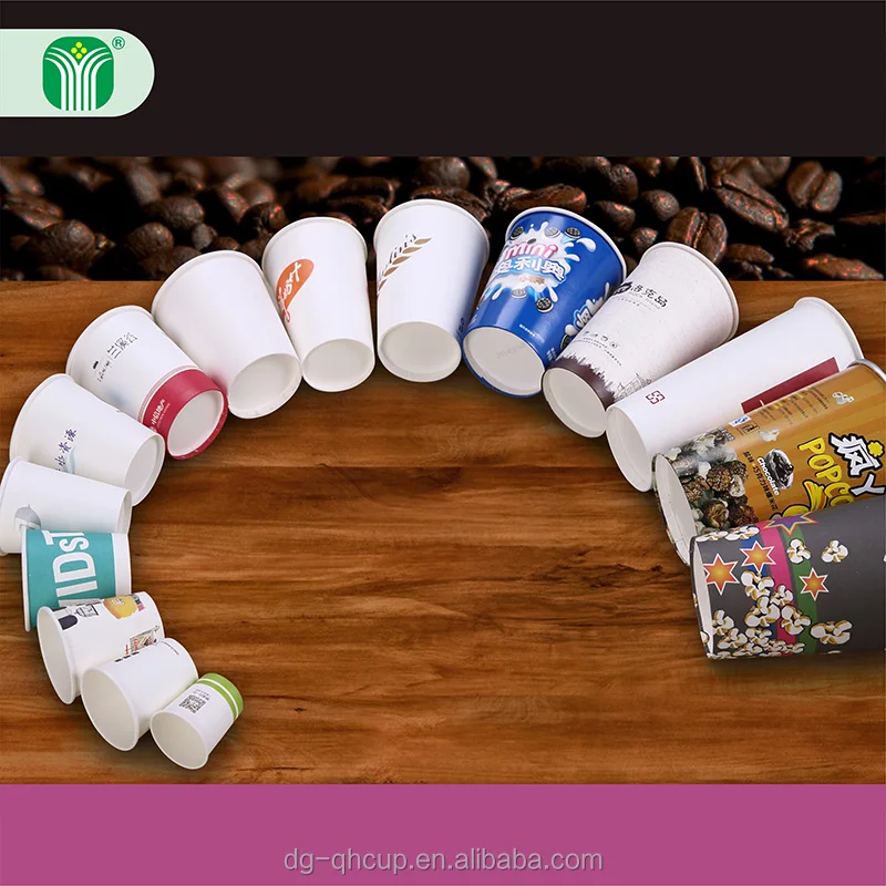 custom paper material disposable cup