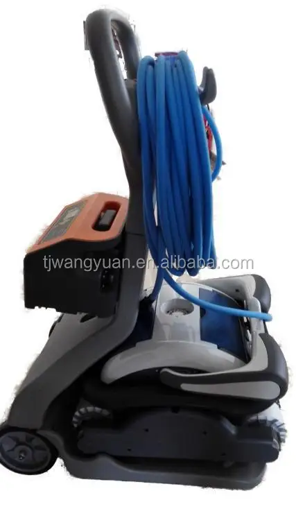 Wall climbing automatic pool cleaner