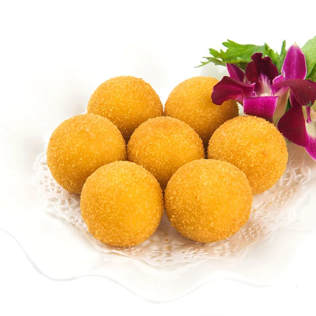 Chinese Snack Frozen Dim Sum Taro Sweet Potato Balls 20G Halal Food
