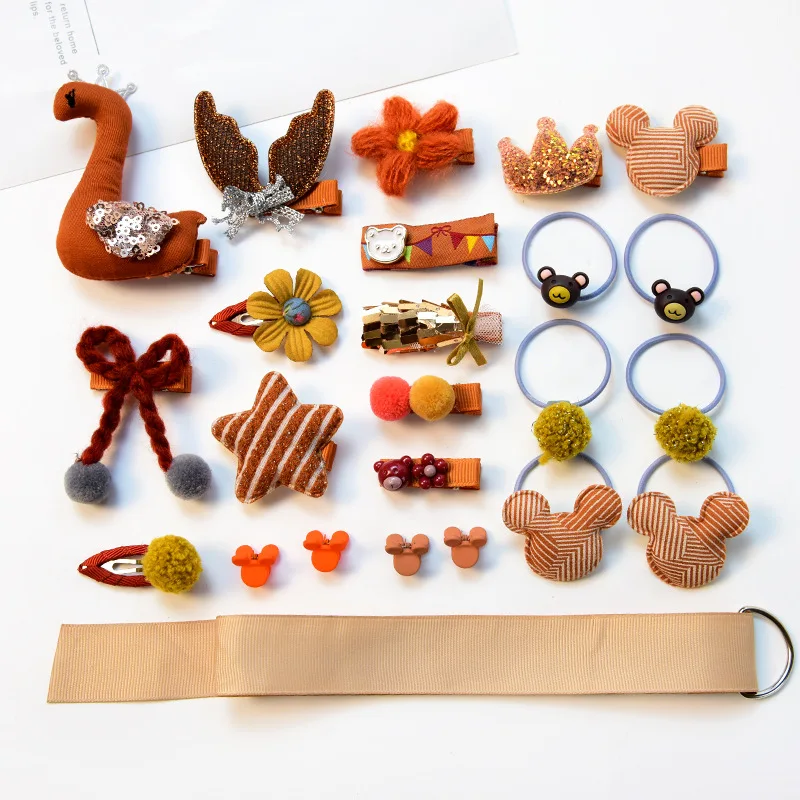 
Fancy Hair Accessories Girls Cute Animal Clip Set Handmade Birthday Gift Hair Clip Kids Hair Clips For Baby Girls 