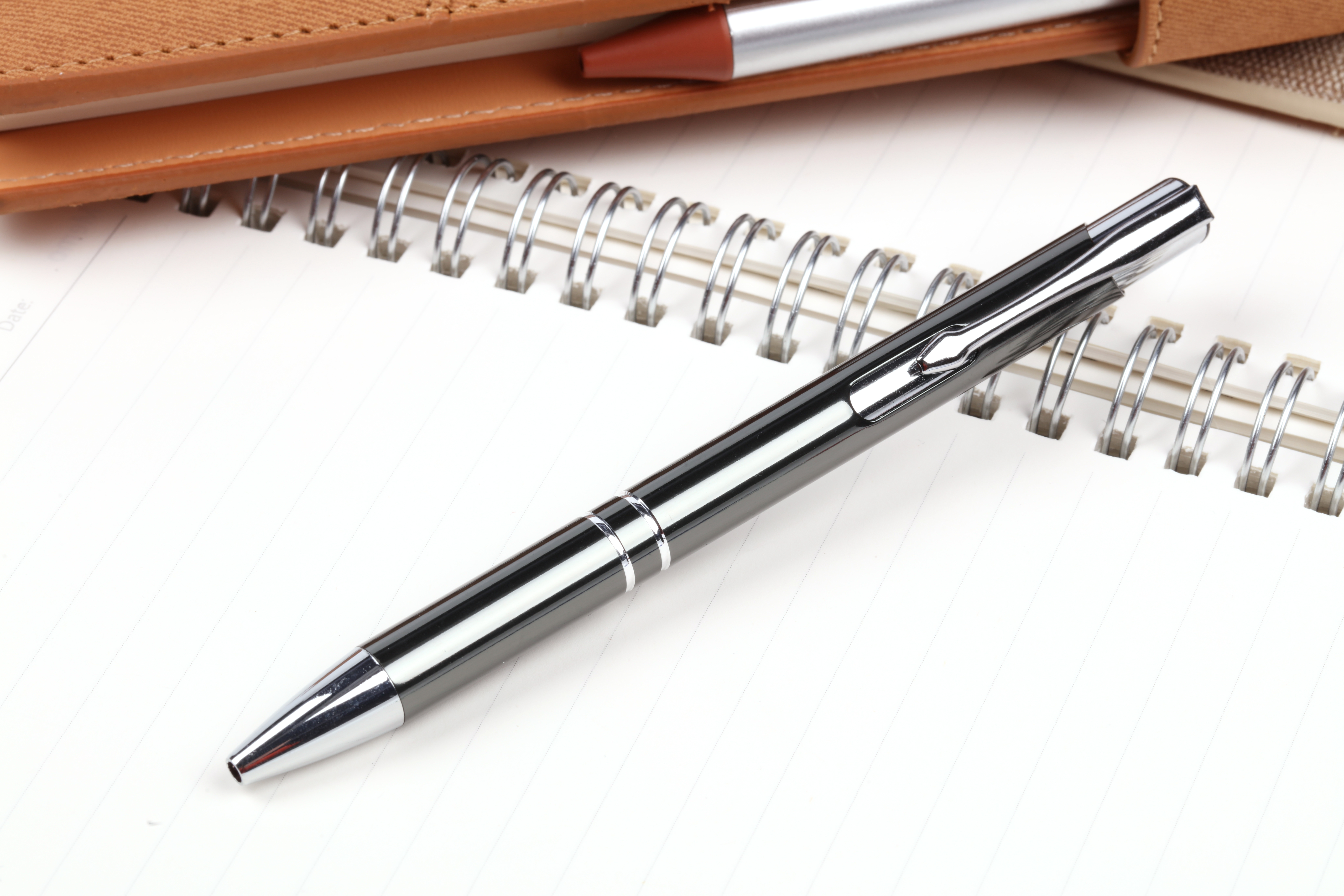
Popular metal click ball design metal personalised logo pens promotional 