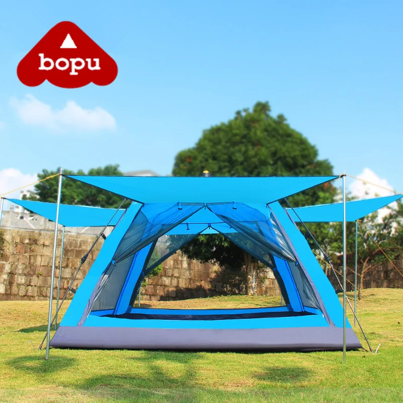 
New Design Automatic Double Layer 3-4 Persons Largest camping Tent 