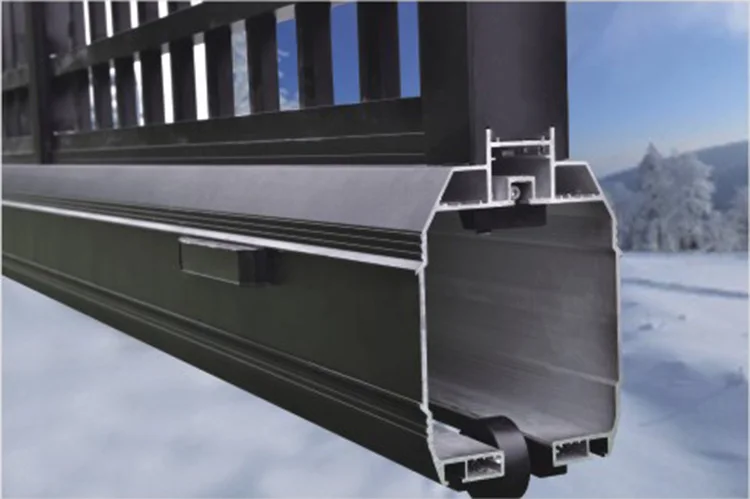 2011 new design electric automatic suspension sliding gate