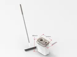 Самоочищающаяся и сухая Волшебная Швабра pva для чистки пола без рук