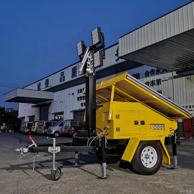 SOLAR LIGHTING TOWER GREEN ENERGY
