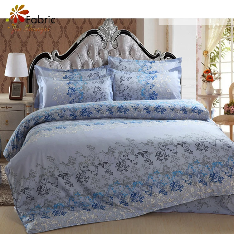 Wholesale luxury comforter set bedding / bed linen feather printed bedding set for kids