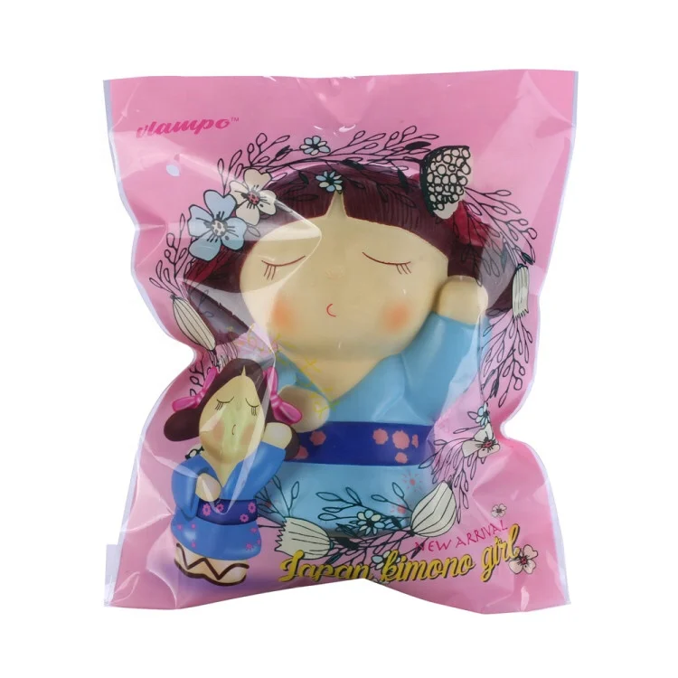 
Supplier Wholesale Soft Toy Relieve Pressure Kawaii squishy toys japan Cartoon Girl 