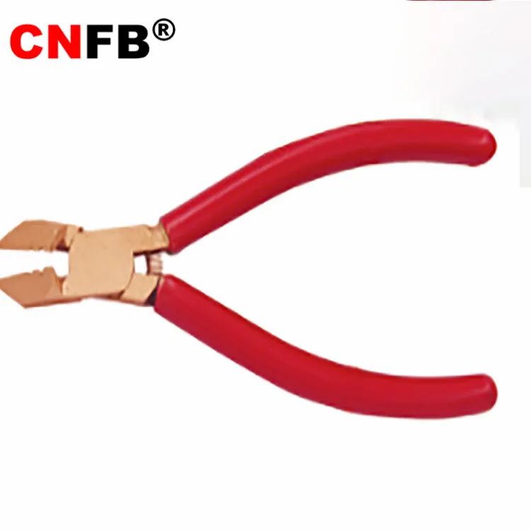 
Non sparking China wholesale high quality hardware hand tool Explosion-proof e-cutting pliers 